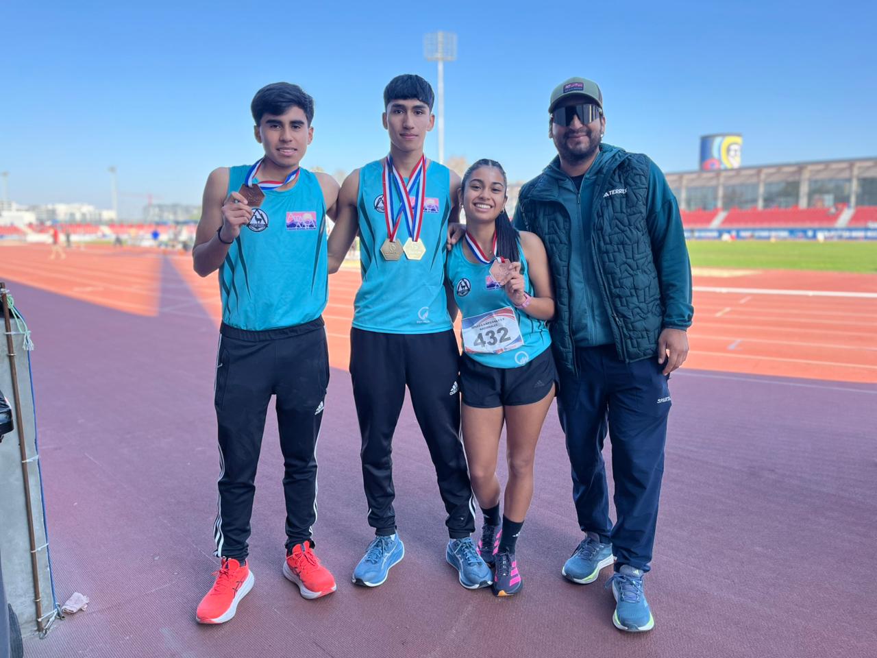 Desde Huasco al podio nacional: atletas locales destacan en campeonato U20/U23 de Atletismo