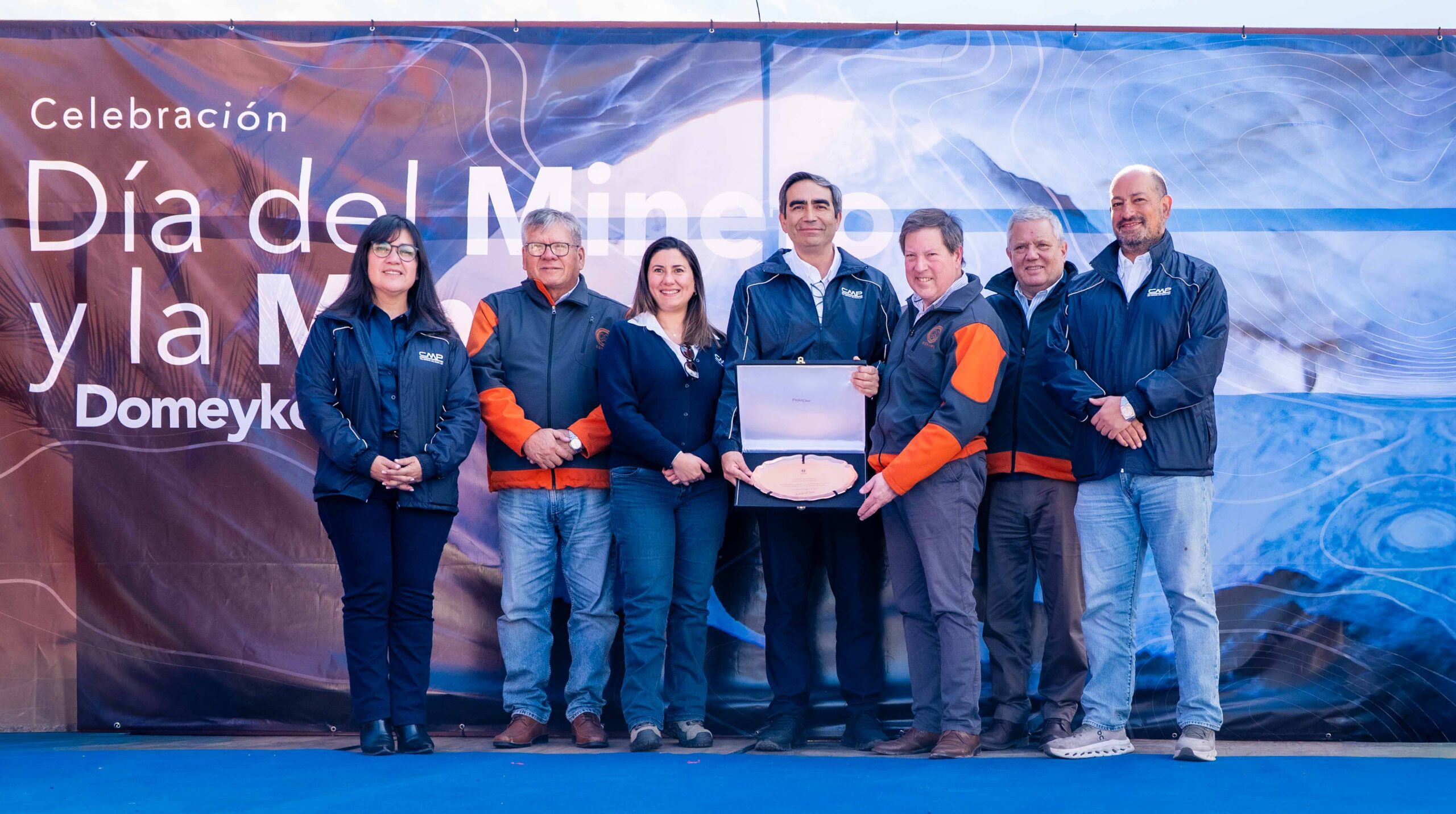 CMP recibe reconocimiento “San Lorenzo” de SONAMI en el Día del Minero y la Minera